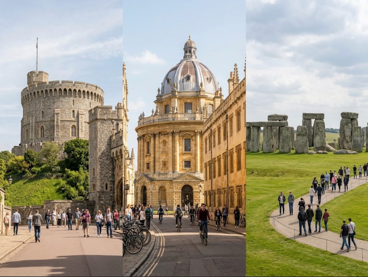 英国古老学院建筑